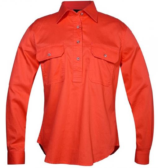Pilbara Women's CFront L/S Shirt RiteMate Workwear
