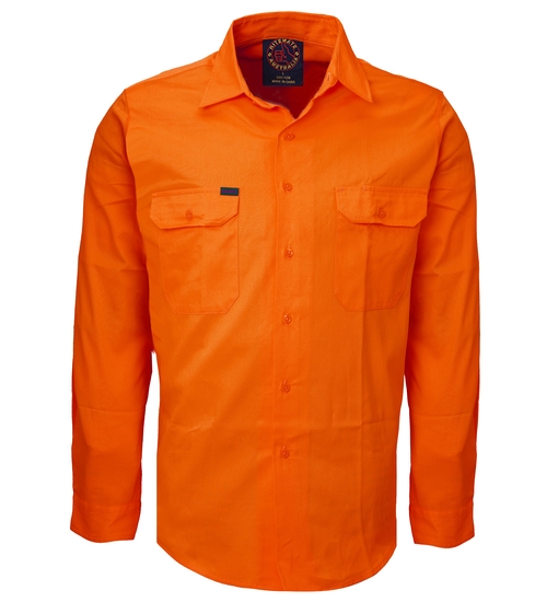 Open Front L/S Shirt RiteMate Workwear
