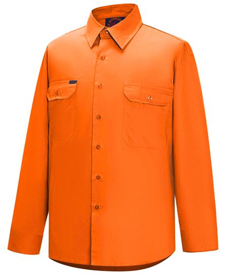 Open Front L/S Shirt