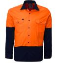 Orange/Navy