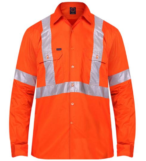 Open Front L/S 50MM Reflective Tape Open Front L/S 50MM Reflective Tape