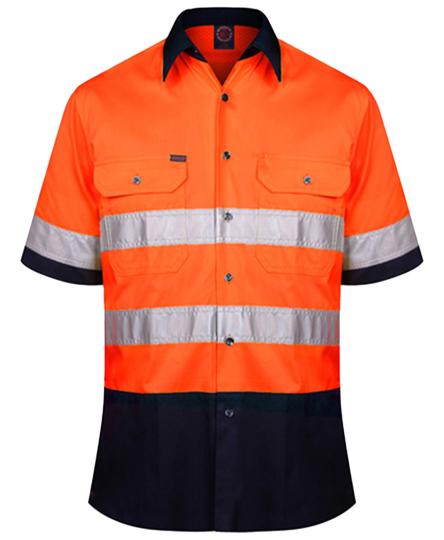 Vented Open Front L/W S/S 50MM Reflective Tape