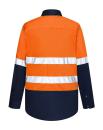 Orange/Navy