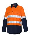 Orange/Navy