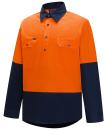 Orange/Navy