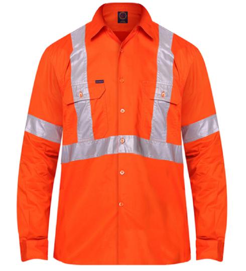 Vented Open Front L/S 50MM Tape Vented Open Front L/S 50MM Tape