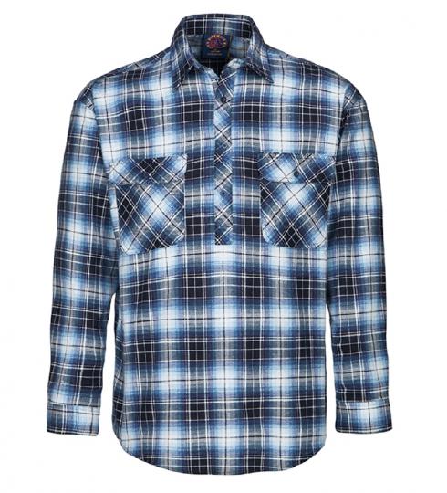 Closed Front Flannelette Shirt Closed Front Flannelette Shirt