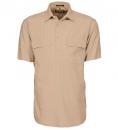 Mens Pilbara Closed Front S/S Shirt | RiteMate Workwear