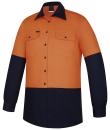 Orange/Navy