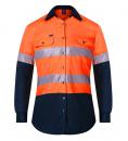 Orange/Navy
