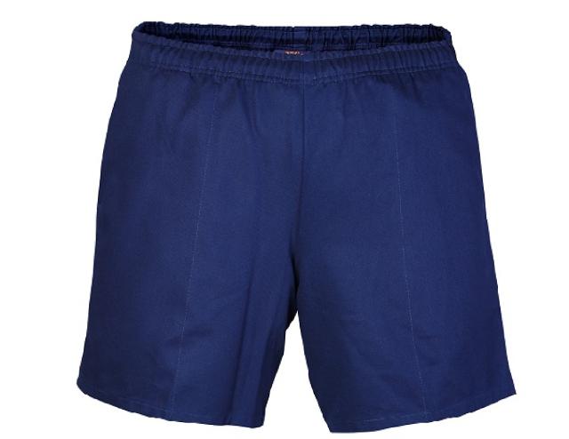 Elastic Waist Long Leg Shorts