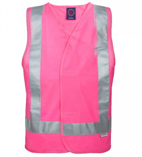 Hi Viz Vest With  50MM Reflective Tape