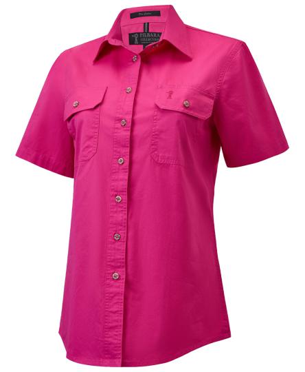 Women's Pilbara Open Front S/S Shirt Women's Pilbara Open Front S/S Shirt