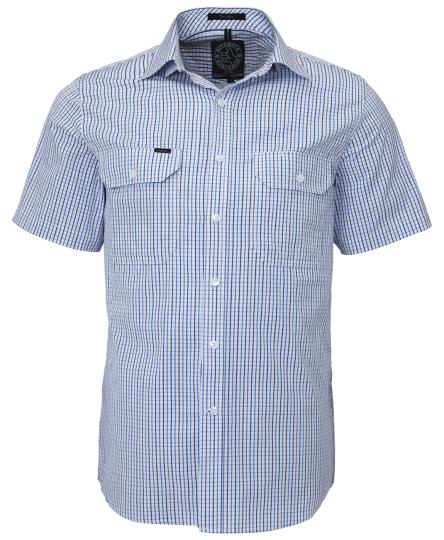 Pilbara Men's S/S Shirt, Double Pockets Pilbara Men's S/S Shirt, Double Pockets