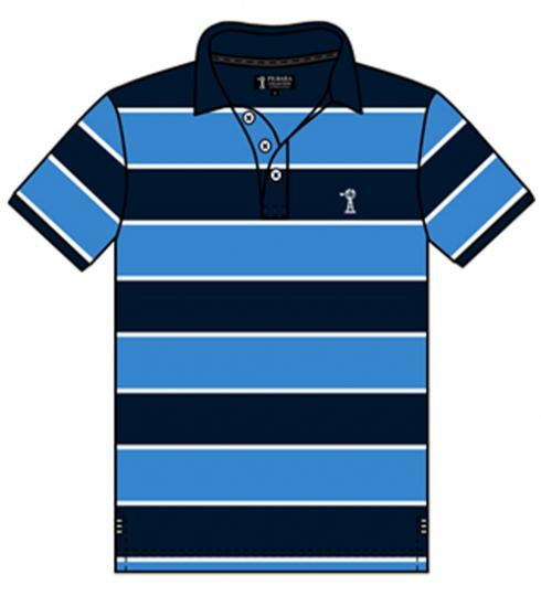 Pilbara Mens Y/D Striped Polo