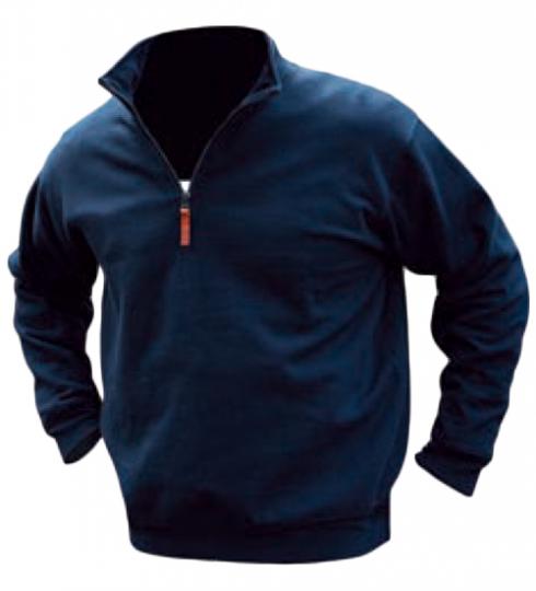Pilbara Mens Classic Zipper C/F Fleece Pullover Pilbara Mens Classic Zipper C/F Fleece Pullover