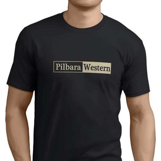 Pilbara Western Men's T-Shirt Short Sleeve Pilbara Western Men's T-Shirt Short Sleeve