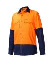 Orange/Navy