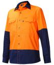 Orange/Navy