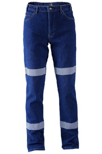 RMX Flexible Fit Stretch Denim Jeans, Reflective | RiteMate Workwear