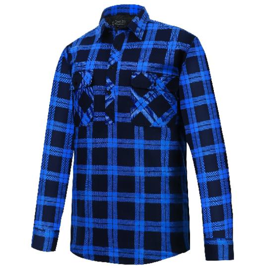 Closed Front Flannelette Shirt