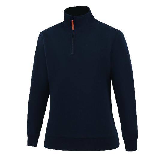 Pilbara Ladies Classic Zipper C/F Fleece Pullover