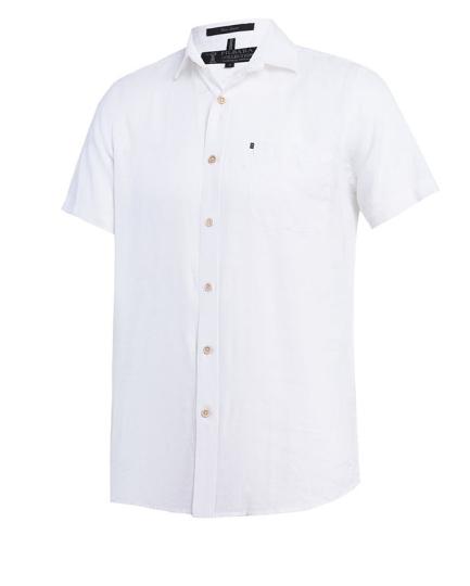 Pilbara Mens Linen S/S Shirt