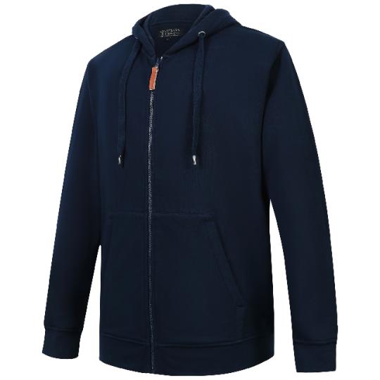 Pilbara Mens Classic Zip Through Fleece Hoodie