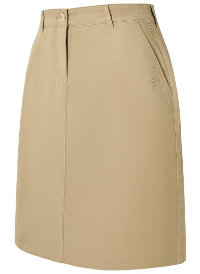 DAPHNE Chino A-Line Skirt