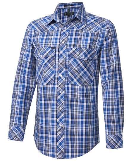 Pilbara Western Men's Snap Button L/S Shirt