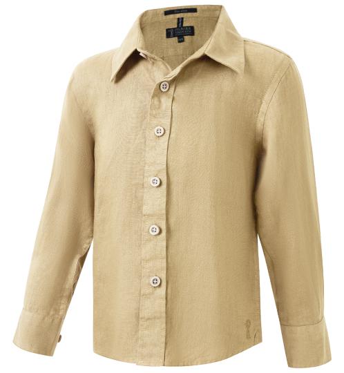 Pilbara Children's Linen L/S Shirt Pilbara Children's Linen L/S Shirt