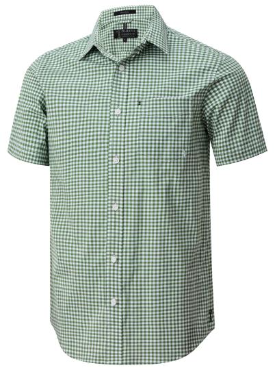 Pilbara Men's S/S Gingham Shirt Pilbara Men's S/S Gingham Shirt