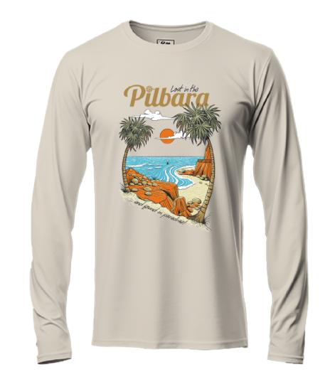 Pilbara Men's Paradise L/S T-Shirt