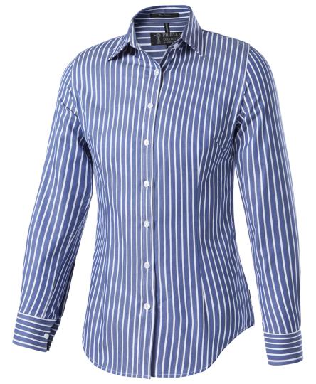 Pilbara Women's Y/D Stripe L/S Shirt