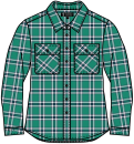 Green-Navy-White