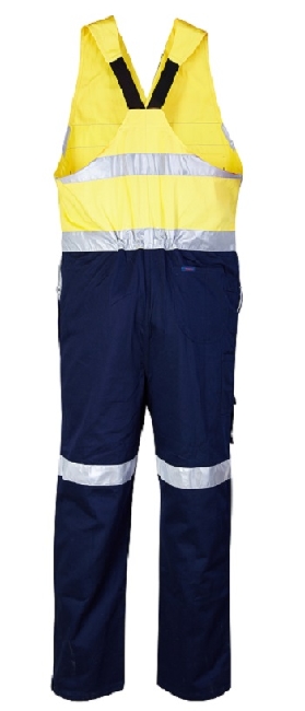 Hi vis clearance action back overalls